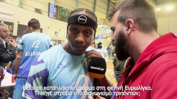 Ο Αϊζάια Κάνααν στο Sportal: «Το All Star Game ήταν η μόνη στιγμή που ο Μπαρτζώκας μου επέτρεπε να αστοχήσω»