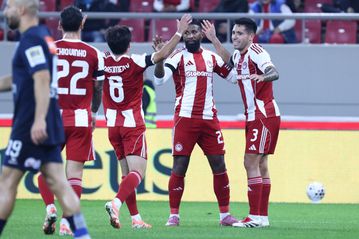 Ο Ροντινέι με εξ επαφής προσπάθεια έκανε το 3-0 για τον Ολυμπιακό κόντρα στον Ηρακλή