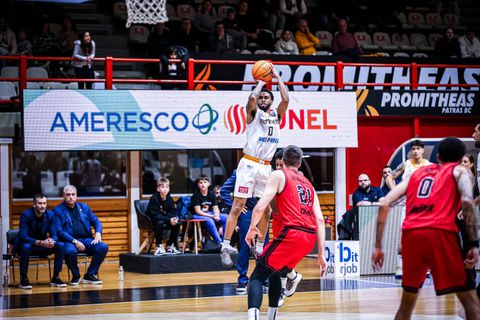 Νίκη με ανατροπή ο Προμηθέας απέναντι στην Λιέτουβος Ρίτας και πρόκριση στα Play-ins του BCL