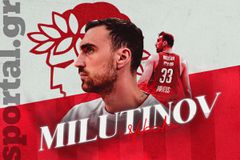 Ο Ολυμπιακός εκπέμπει «sos» στους ψηλούς με τον Μιλουτίνοφ να παίζει στα... κόκκινα