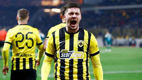 Ο Γιόβιτς γράφει ιστορία στην ΑΕΚ - Στην ελίτ των σκόρερ της Ένωσης