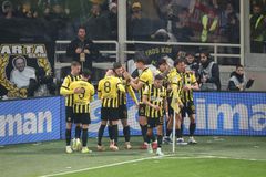 Ο Γιόβιτς άνοιξε το σκορ για την ΑΕΚ και έβαλε «φωτιά» στην Opap Arena