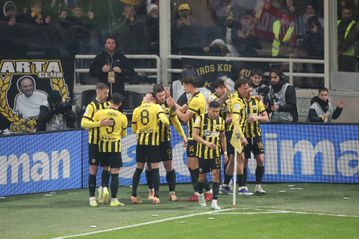 Ο Γιόβιτς άνοιξε το σκορ για την ΑΕΚ και έβαλε «φωτιά» στην Opap Arena