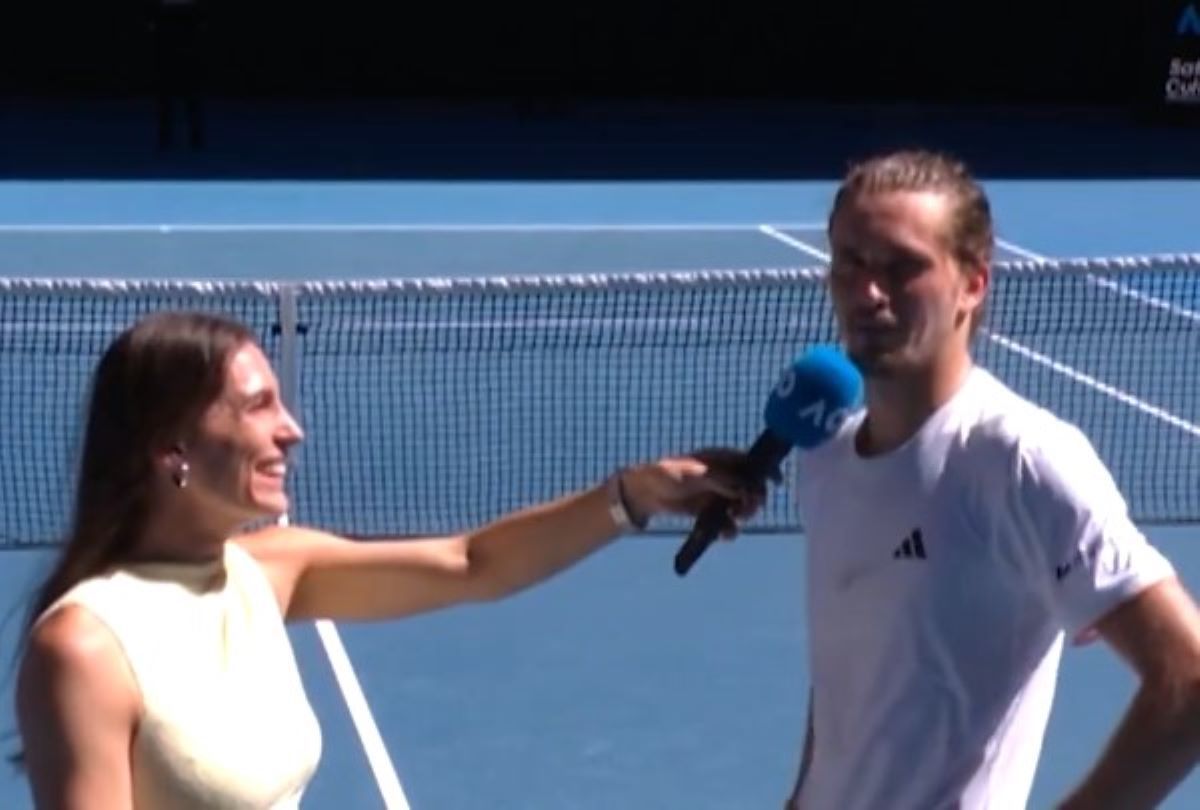 Απίστευτη πρόταση γάμου στον Ζβέρεφ από οπαδό στο Australian Open