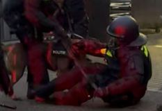 Απίθανο περιστατικό: Αστυνομικό σκυλί δάγκωσε αστυνόμο στον αγώνα Χέρακλες - Τβέντε