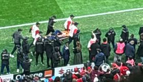 Επεισόδια και τραυματισμός στον τελικό του Κυπέλλου Εθνών Αφρικής (pic)