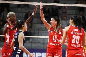 Ο Ολυμπιακός «καθάρισε» με 3-0 τον Μίλωνα