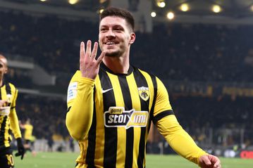 Γιόβιτς, ο... εφιάλτης του Παναθηναϊκού - Τα εξωπραγματικά νούμερα του Σερβου «killer» της ΑΕΚ σε δύο παιχνίδια κόντρα στο «τριφύλλι»