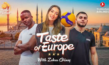 Όταν το βόλεϊ συναντά τη γαστρονομία: Η υπέροχη Zehra Güneş μας ξεναγεί στο πιο γευστικό ταξίδι της Κωνσταντινούπολης! (vid)