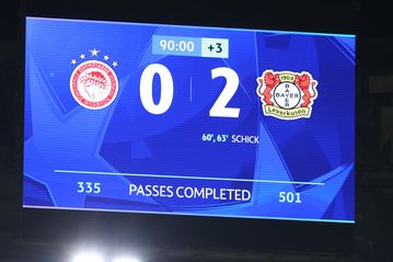 Τα highlights από την ήττα του Ολυμπιακού από τη Λεβερκούζεν