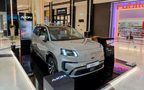 AION: Το νέο SUV AION V στο Golden Hall
