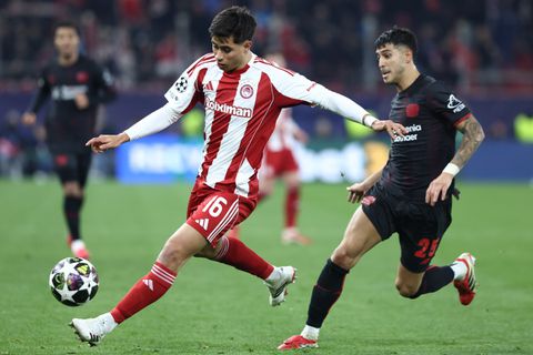 Τα δύο γκολ και οι καλύτερες στιγμές από την ήττα του Ολυμπιακού από τη Λεβερκούζεν (vid)