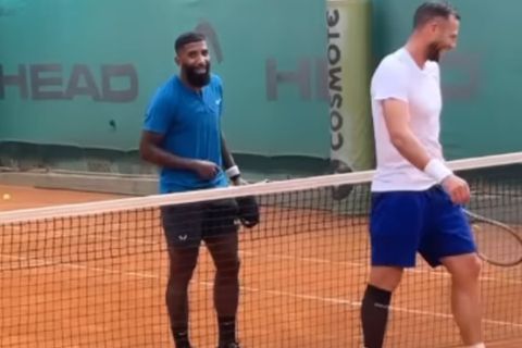 Κασάμι, Ροντινέι και Ελ Αραμπί πήγαν παρέα για τένις