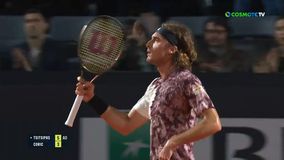 Απίστευτος Τσιτσιπάς κόντρα στον Τσόριτς