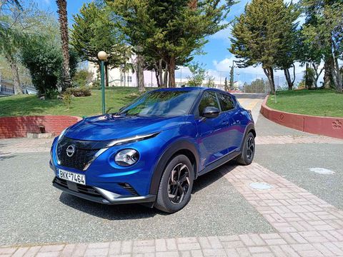 Στο τιμόνι του Nissan Juke Hybrid