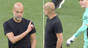 Σε έξαλλη κατάσταση ο Γκουαρδιόλα με τον τερματοφύλακα της Κρίσταλ Πάλας (vid)