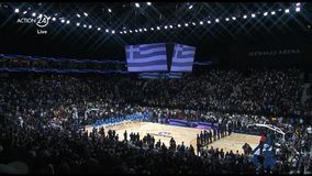 Η ανάκρουση του Εθνικού ύμνου