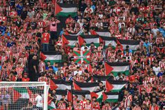 Φιλικό αλληλεγγύης ανάμεσα στην Παλαιστίνη και την εθνική των Βάσκων