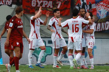 Τα highlights από το «διπλό» του Ολυμπιακού κόντρα στην ΑΕΛ Novibet