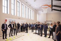 Έπαιξε μπάσκετ με τον Παπαλουκά ο Μητσοτάκης