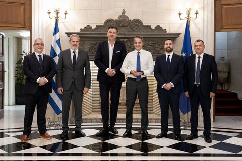 Στην Αθήνα ο Μποντιρόγκα για το Final Four του 2026: Η συνάντηση με τον πρωθυπουργό
