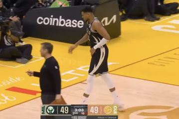 H στιγμή του τραυματισμού του Γιάννη Αντετοκούνμπο (vid)