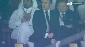 Οι έξαλλοι πανηγυρισμοί του Μακρόν στα γκολ της Γαλλίας