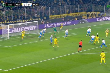 Κοντά στο γκολ η ΑΕΚ, στο δοκάρι το σουτ του Κοϊτά