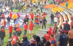 Σοκαριστικές σκηνές βίας στον τελικό του Κυπέλλου Κολομβίας