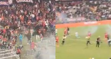 Σοκαριστικές σκηνές βίας στον τελικό του Κυπέλλου Κολομβίας (vid)