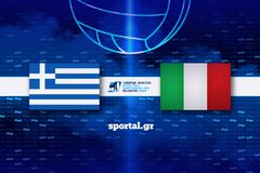 LIVE: ΕΛΛΑΔΑ - ΙΤΑΛΙΑ