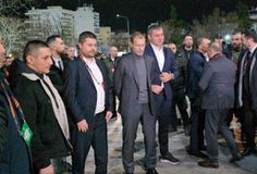 Στην Τούμπα ο Τσέφεριν, κατέθεσε λουλούδια στο μνημείο των οπαδών του ΠΑΟΚ (pics)