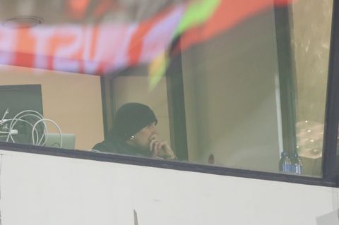 Ο... τιμωρημένος Λουτσέσκου παρακολουθεί το ΠΑΟΚ - Θέλτα (pics)