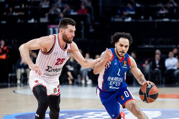 Η βαθμολογία της Euroleague μετά την ήττα του Ολυμπιακού από την Αναντολού Εφές