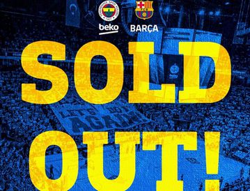 Η Φενέρμπαχτσε ανακοίνωσε sold out με την Μπαρτσελόνα