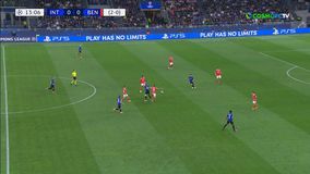 «Ζωγραφιά» του Μπαρέλα για το Ίντερ - Μπενφίκα 1-0 (vid)