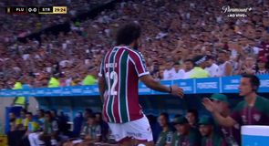 Ο Μαρσέλο αποχώρησε τραυματίας μόλις στο 30ο λεπτό από το ματς της Φλουμινένσε με τη Δε Στρόνγκεστ (vid)