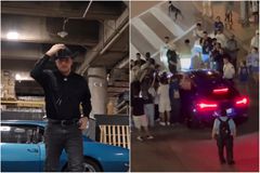 «Πέσιμο» θαυμασμού στο... φανάρι: Οπαδοί των Μάβερικς σταμάτησαν τον Ντόντσιτς στο δρόμο για να τον αποθεώσουν! (vid)