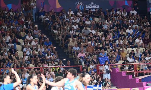 Έγραψε ιστορία η Εθνική Γυναικών με 8.860 φιλάθλους στον αγώνα με τη Γαλλία