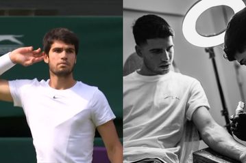 CCC: Τι σημαίνουν τα αρχικά του αγαπημένου τατουάζ του Κάρλος Αλκαράθ