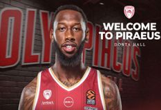 Ολυμπιακός:  Ανακοίνωσε την απόκτηση του Ντόντα Χολ