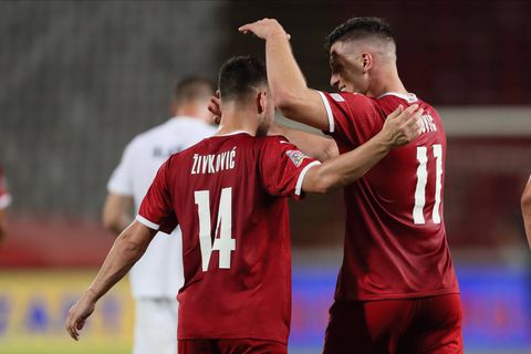 Ζίβκοβιτς, Γιόβιτς και Ράτσιτς κλήθηκαν στην αποστολή της Εθνικής Σερβίας για τα προκριματικά του Παγκοσμίου Κυπέλλου
