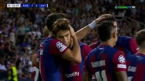 Σέντρα αριστούργημα του Φέλιξ σκοράρει ο Λεβαντόφσκι για το 2-0 της Μπαρτσελόνα