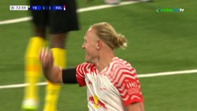 Με όμορφο σουτ του Σλάγκερ η Λειψία μπήκε ξανά μπροστά στο σκορ