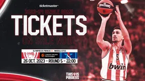 Τα εισιτήρια για το Ολυμπιακός - Εφές