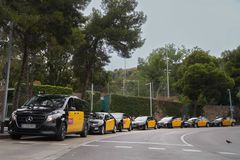 Απεργία ταξί στη Βαρκελώνη την ημέρα του αγώνα με τον Ολυμπιακό