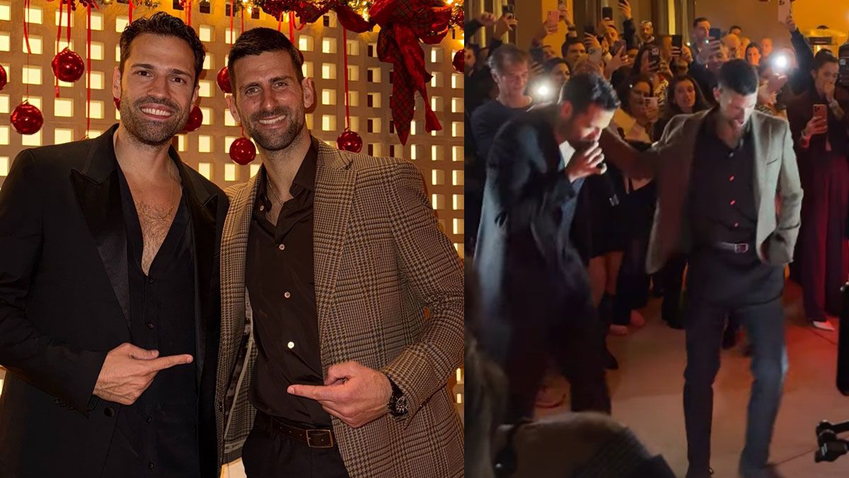 Ο Τζόκοβιτς χόρεψε υπό τους ήχους του Αργυρού - Ντουέτο-έκπληξη του τραγουδιστή με τον Ροντινέι (vid)