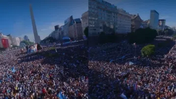 Απίστευτες σκηνές με drone από την λαοθάλασσα των Αργεντινών στο Μπουένος Άιρες (vid)