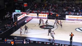 Moustapha Fall With 12 Points Vs. Virtus Segafredo Bologna