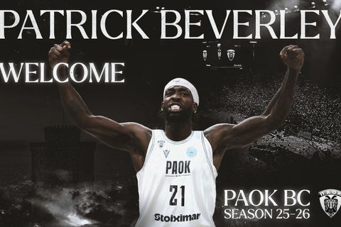 Επίσημο το «μπαμ» του ΠΑΟΚ με Πάτρικ Μπέβερλι